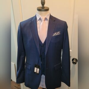 3 pieces Royal blue suit 40R/33